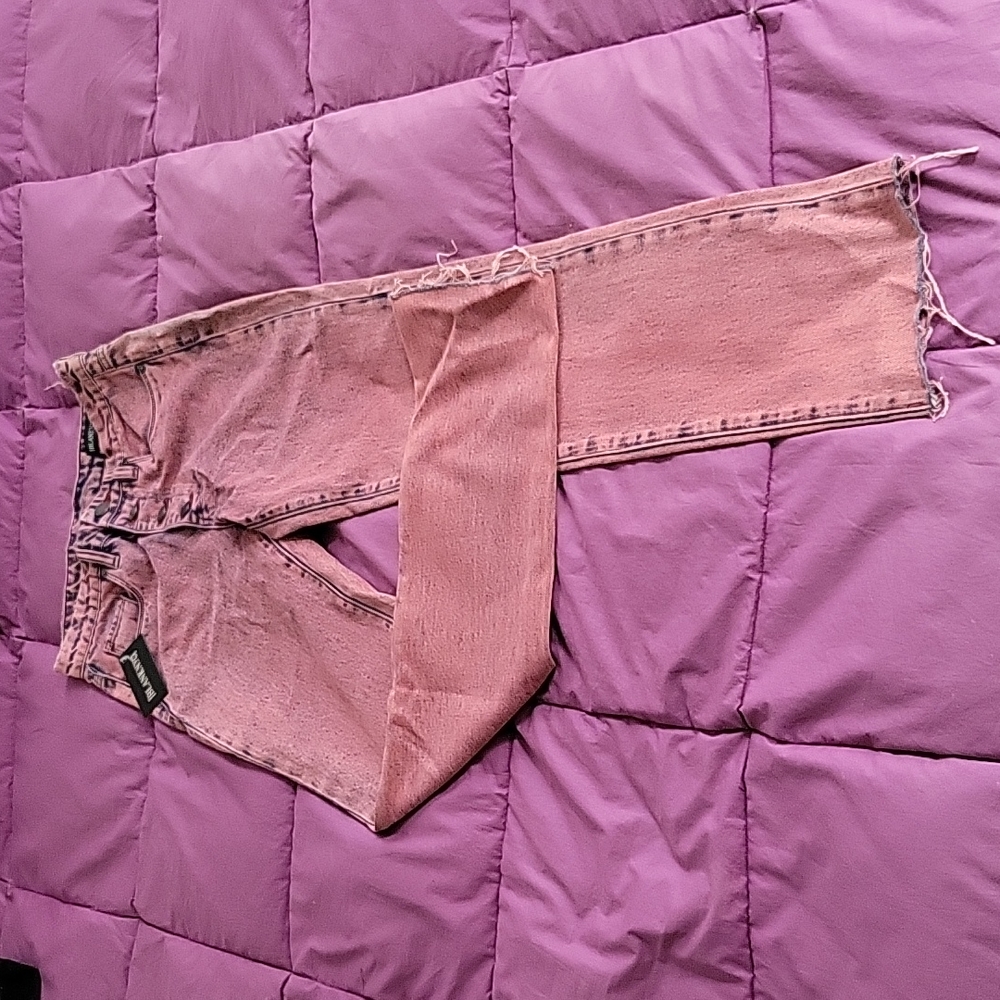 Blank NYC the Lexington Button Fly Straight Leg Jeans NWT size 27 (5/6 or S)